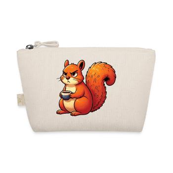 Eichhörnchen Eichhorn Eichhörnchenliebhaber Nager - Bio-Täschchen - Natur - Vorne
