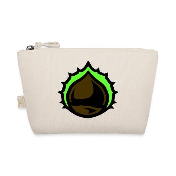 Kastanie Symbol - Bio-Täschchen - Natur - Vorne