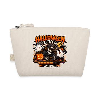 Halloween Level – Spooky Gaming Design - Bio-Täschchen - Natur - Vorne