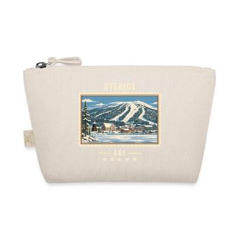 Schweden Åre Winter Vintage Reisemarke - Bio-Täschchen - Natur - Vorne