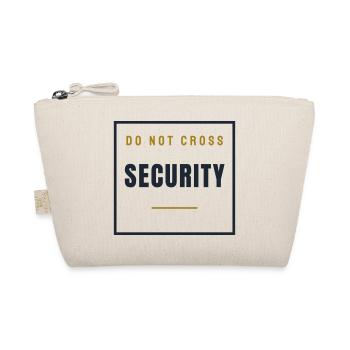 Security Stempel Retro - Ordner Sicherheit - Bio-Täschchen - Natur - Vorne