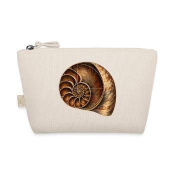 Fibonacci Spirale - Bio-Täschchen - Natur - Vorne