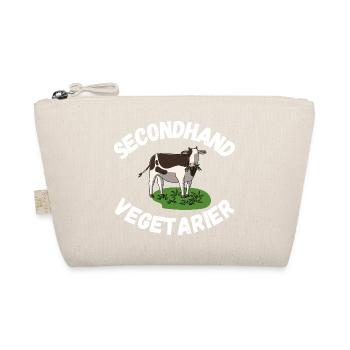 Secondhand Vegetarier Kuh - Bio-Täschchen - Natur - Vorne