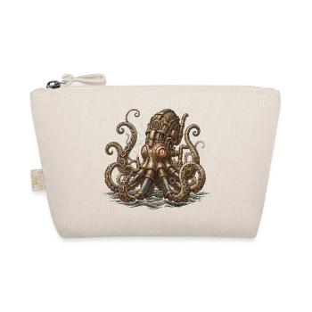 Octopus Steampunk Einfallsreichtum - Bio-Täschchen - Natur - Vorne