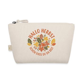 Hallo Herbst | Herbstzeit | Indian Summer - Bio-Täschchen - Natur - Vorne