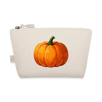 Herbstkürbis - Bio-Täschchen - Natur - Vorne