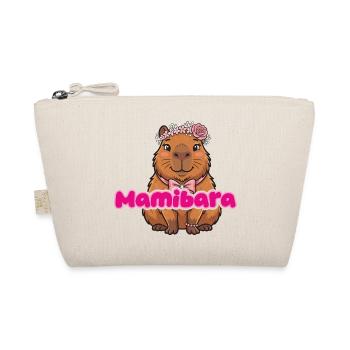 MamiBara Capybara - Bio-Täschchen - Natur - Vorne