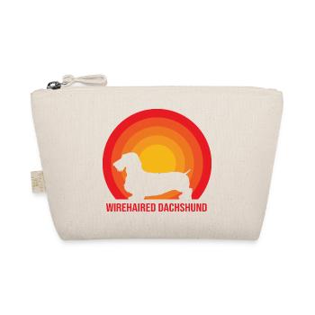 Dachshund Rauhaardackel - Bio-Täschchen - Natur - Vorne