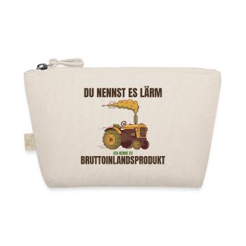 Lärm? Ich nenne es Bruttoinlandsprodukt! - Bio-Täschchen - Natur - Vorne
