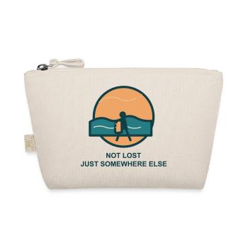 Not Lost Just Somewhere Else - Bio-Täschchen - Natur - Vorne