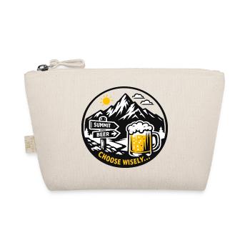 Bier am Berggipfel - Bio-Täschchen - Natur - Vorne