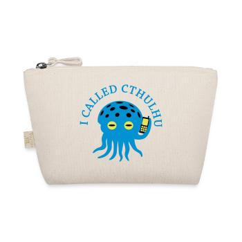 I called Cthulu (on the Phone) - Bio-Täschchen - Natur - Vorne