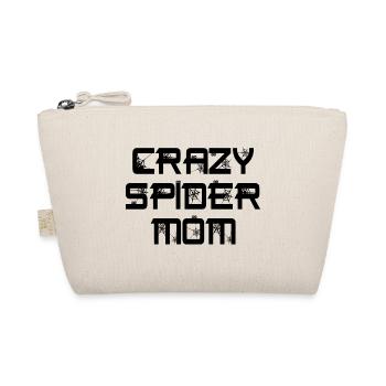 Funny Crazy Spider Mom Pet Spider Owner - Organic Pouch - nature - Front