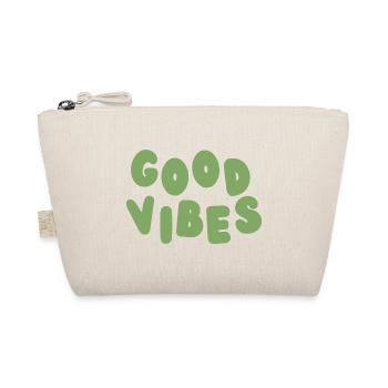 Good Vibes - Bio-Täschchen - Natur - Vorne