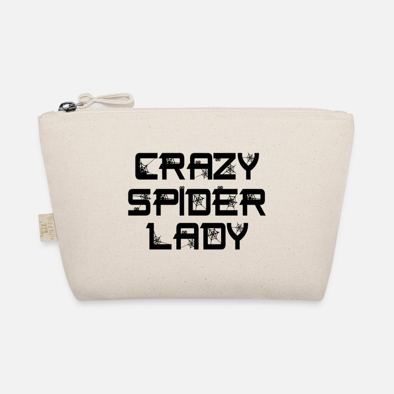 Funny Crazy Spider Lady Pet Spider Owner Organic Pouch
