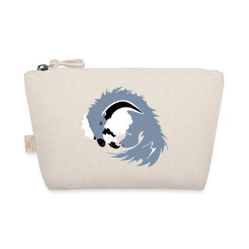 Ameisenbär Baby - Bio-Täschchen - Natur - Vorne