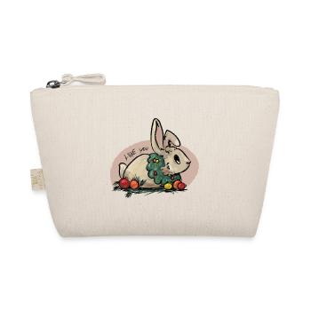 Christmas Rabit - Bio-Täschchen - Natur - Vorne