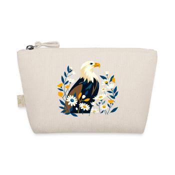Aigle avec des fleurs - Trousse biologique - nature - Devant