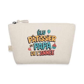 Élu pâtissier et papa de l'année - Trousse biologique - nature - Devant