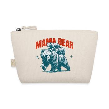 Maman ours, ours maman, cadeau d’amour de maman pour maman - Trousse biologique - nature - Devant