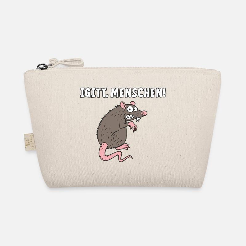 Igitt Menschen - Bio-Täschchen - Natur