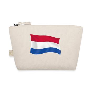 Holland Netherlands flag patriot gift state - Organic Pouch - nature - Front