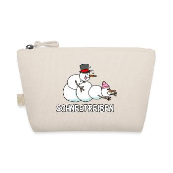 Schneetreiben - Bio-Täschchen - Natur - Vorne