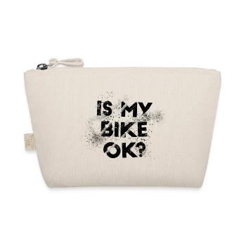Funny Motorcycle Dirt Bike Biker Is My Bike OK - Organic Pouch - nature - Front