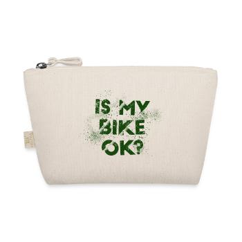 Funny Motorcycle Dirt Bike Biker Is My Bike OK - Organic Pouch - nature - Front
