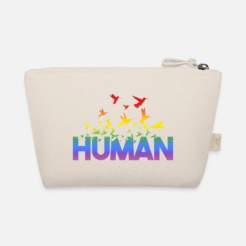 Liebe Human Regenbogen Gay Pride - LGBT Bio-Täschchen