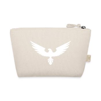 adler, falke, hawk, falcon - Bio-Täschchen - Natur - Hinten