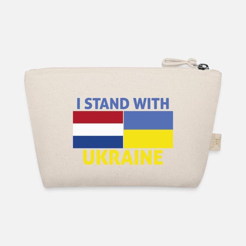 netherlands Stand With Ukrain I Stand With Ukraine Organic Pouch