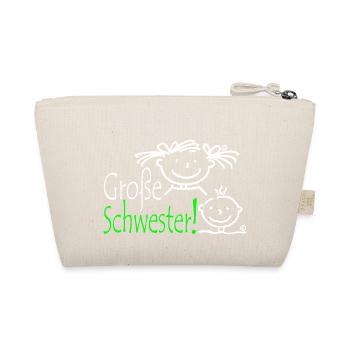 Grosse Schwester - Bio-Täschchen - Natur - Hinten