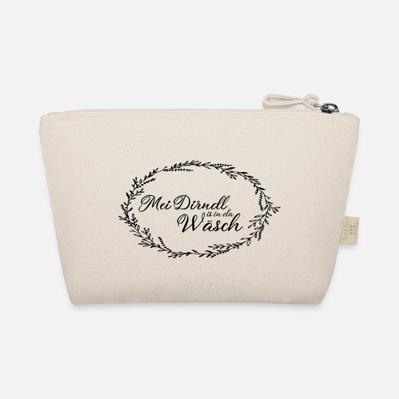 Mei Dirndl is in da Waesch mit Bio-Täschchen