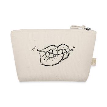 Lèvres sexy, à tomber amoureux, idée cadeau, morsure - Trousse biologique - nature - Dos