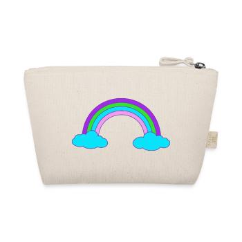Happy Regenbogen Kinder Fantasy Kleinkind - Bio-Täschchen - Natur - Hinten