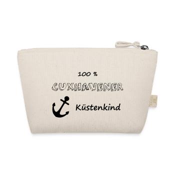 100 % Cuxhavener Küstenkind - Bio-Täschchen - Natur - Hinten