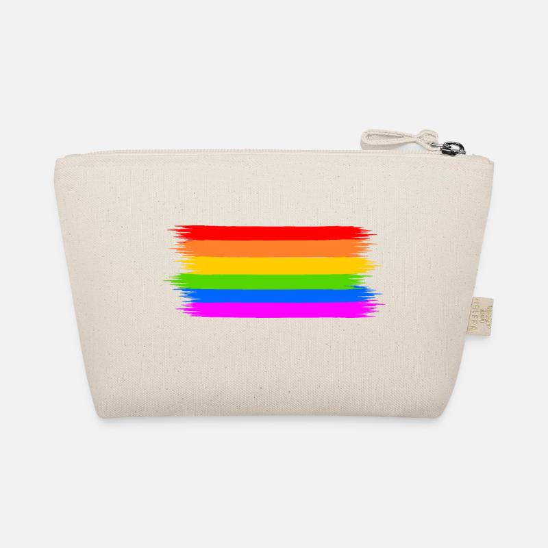 Regenbogen Regenbogenfahne Bio-Täschchen