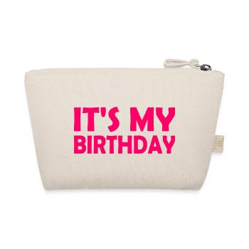 Its my birthday - Organic Pouch - nature - Back