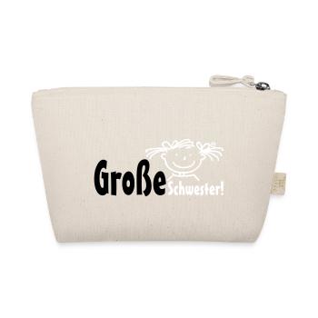 Große Schwester - Bio-Täschchen - Natur - Hinten
