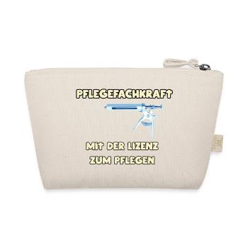 The profession of nurse has a future - Organic Pouch - nature - Back