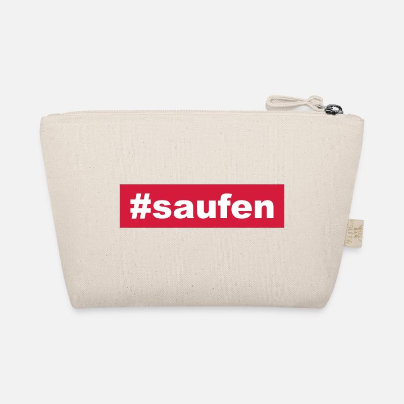 #saufen tshirt Bio-Täschchen