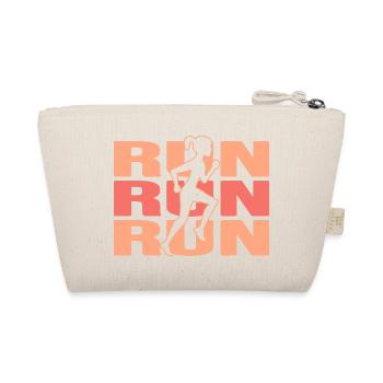 Running Runing-Girl Running Shoes Marathon - Organic Pouch - nature - Back
