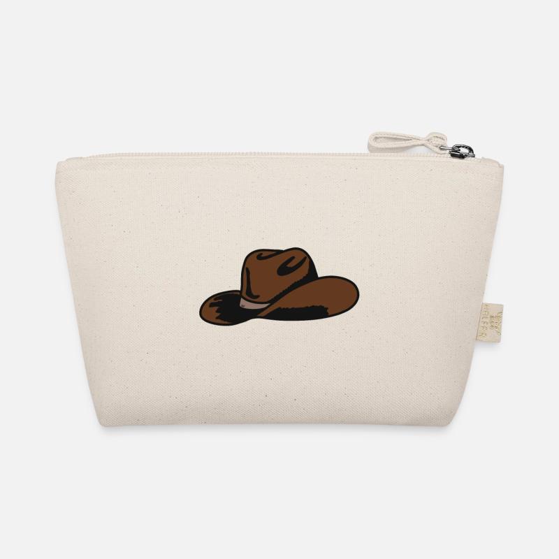Brauner Cowboyhut Bio-Täschchen