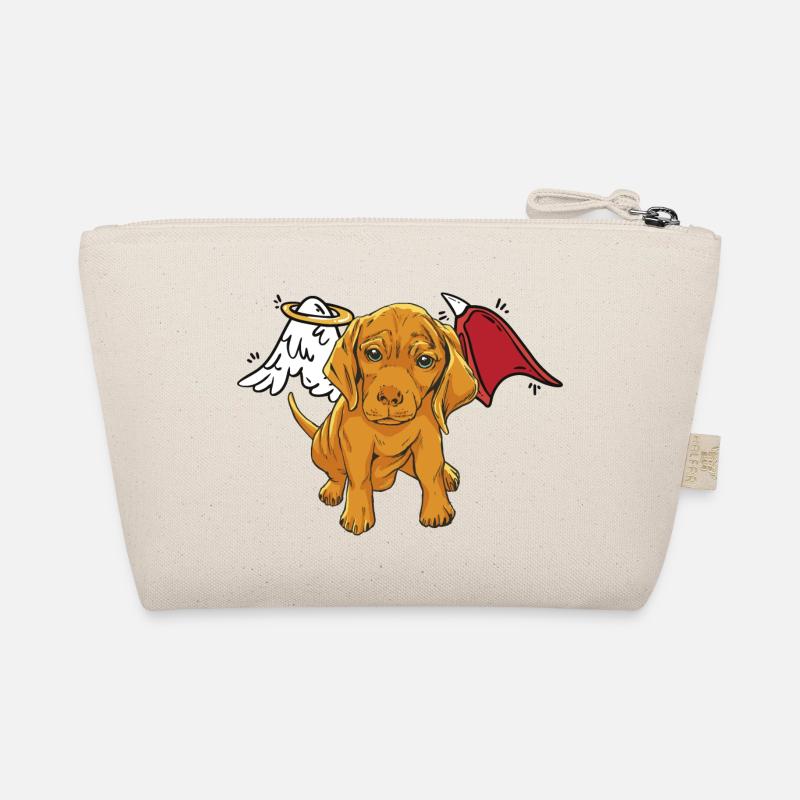 Dog Pets Angel Devil Wings Dogs Devilish Organic Pouch