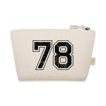 Number 78 - Organic Pouch - nature - Back