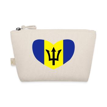 Ich liebe Barbados - Bio-Täschchen - Natur - Vorne