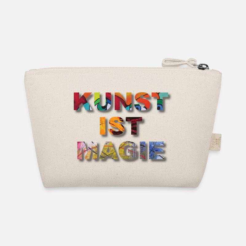 Kunst ist Magie - Bio-Täschchen - Natur