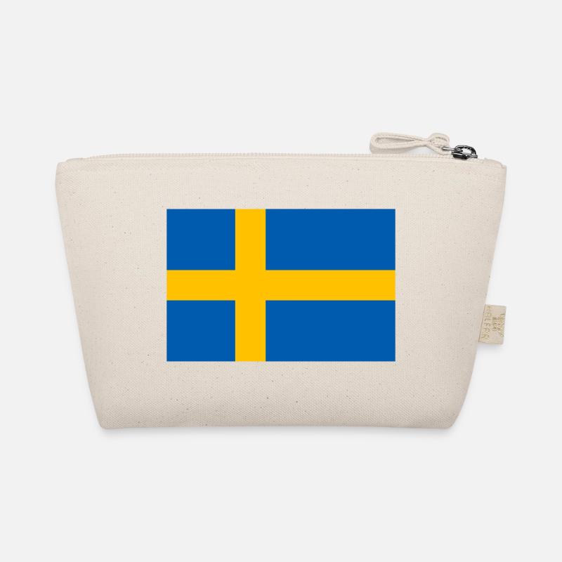 Suède drapeau drapeau suédois Trousse biologique