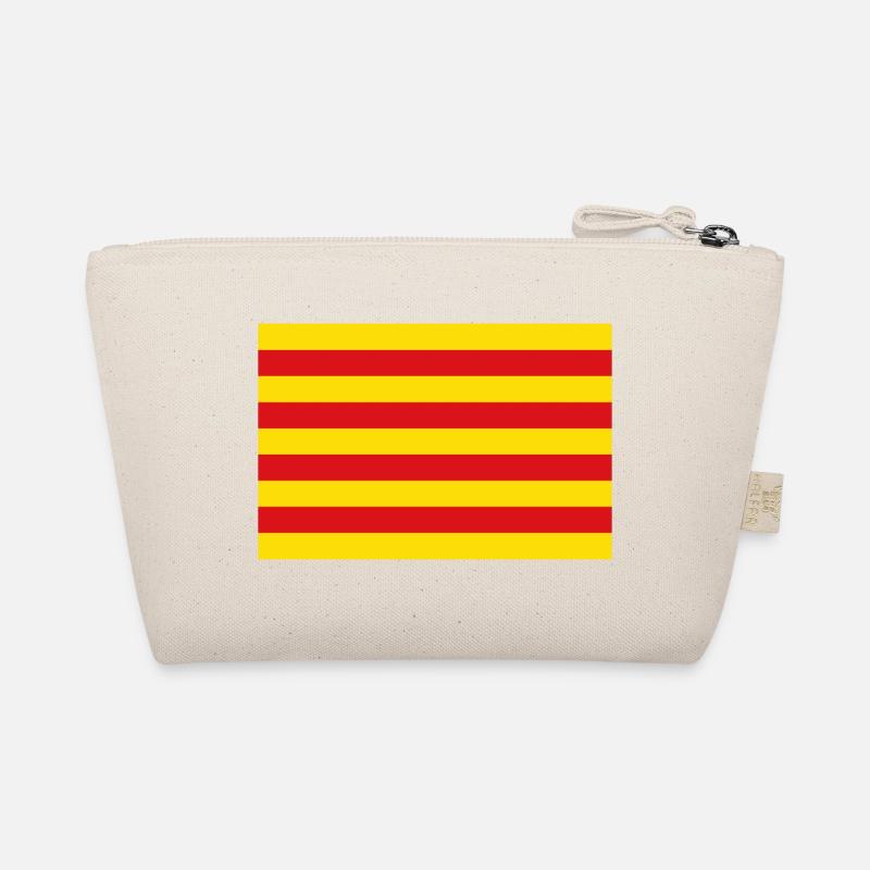 Drapeau de la Catalogne drapeau Catalan Barcelone - Trousse biologique - nature